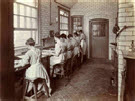 Making Banbury Cakes in Brown's bakery, Banbury